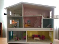 Lundby dockhus inkl. diverse inredning