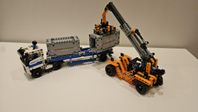 Lego technic - Lastbil och kranbil