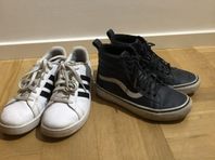 Barnskor Vans & Adidas fint skick strl 36