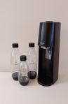 Sodastream " Terra " - svart med 3 flaskor