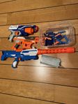 Nerf Guns med ammunition 