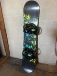 Snowboard K2 mini turbo 120 cm, Burton Zipline Boa st.38