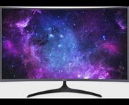 Välvd 31,5" QHD-gamingskärm med 144 Hz & 1 ms responstid