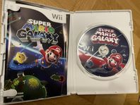 Super Mario Galaxy till Wii med manual