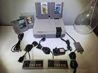 Nintendo 8 bits - Konsol + 4st spel - NES - SCN