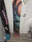 Snowboard old school style 154cm