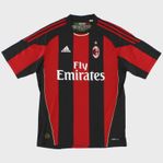 AC Milan 2010/11 fotbollströja autentisk 