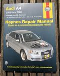 Reparationshandbok Audi A4, årsmodell 2002-2008