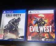 Evil West & cod advanced warfere