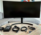 LG 35" 35WN75 Curved Monitor 3440x1440 100Hz