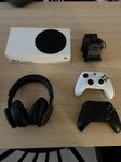 Xbox series S512GB dual charger wireless headset 2kontroller