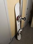 Snowboardpaket 150 cm, boots strl. 42, snowboard väska 