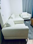 Soffa set white-5 seater