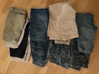 Jeans, byxor och shorts