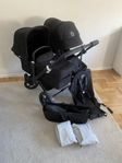 Bugaboo Donkey Duo 3, All Black