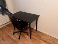 Office desk and chair