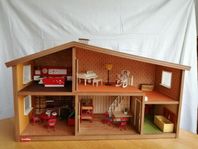 Lundby dockhus inklusive möbler