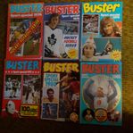 Buster Sportspecial: 6 nummer: 1974, -75,-76,-77,-80,-81