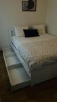 IKEA Malm bed 160X200 with firm mattress & storage