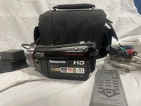 Videokamera  + väska. Panasonic HDC-SD100