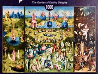 Pussel, konstpussel ”The Garden of Earthly delights”