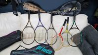 6 Tennisrack, wilson Prince