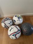 Fotbollar 4st Puma o Nike storlek 4