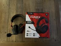 HyperX Cloud II trådlöst headset för gaming