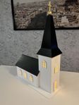 Julkyrka med timer och melodi