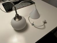 Lampa för fönster med kontakt för takkrok