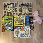 Paket med blandade leksaker för barn 2-4 år, julklappstips