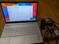 HP Pavilion 15" i7-8550U/ 256GB SSD/ 8GB RAM/ Nytt batteri