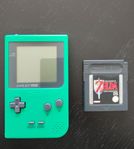 Gameboy Pocket Grön ink Zelda Links Awakening DX 