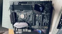 Intel i7-7700k Processor + Asus strix B250F Gaming Moderkort