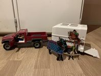 Schleich bil med hästtransport