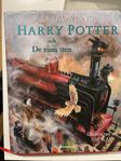 Harry Potter bok med fina illustrationer 