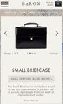 Baron (Small Briefcase) svart