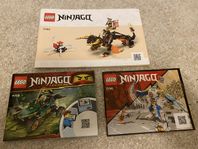 Olika Ninjago Legobyggen kompletta 