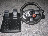 Logitech performance gt racing ratt till pc/ps