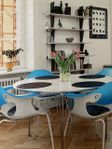 4 stycken matbordsstolar Bleubelle chairs