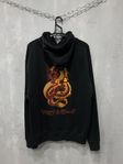 CRIMINAL DAMAGE hoodie dragon, storlek M