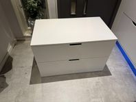 Nordli Ikea Byrå 2 lådor 