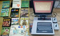 Philips VideoPac G7000 2 handkontroller 10 spel kassetter 