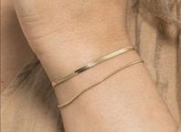 Guld armband