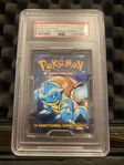 POKEMON Base Foil Pack Blastoise - Triangle Error.  PSA 9! 