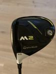 Taylor Made M2 Driver, 9,5, Stiff, Vänster