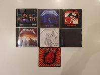 Metallica och Helloween CD-Skivor