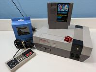 Julklappstips! Nintendo 8-bit (NES). Refurb, fin grå färg,