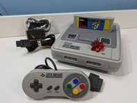 Årets julklapp år 1992! - SNES, Mario World och handkontro