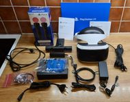 PS VR V2 (inkl. kamera), 2 Move Controller och PS5 adapter